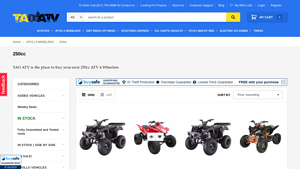 Tao ATV - 250cc Fully Assembled 4 Wheelers