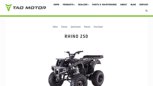 TAO Motor - RHINO 250 Utility ATV
