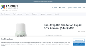 Bac-Azap - Bio Sanitation Liquid BOV Aerosol
