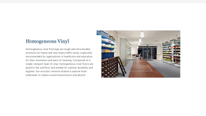 Tarkett - Homogeneous Vinyl Flooring