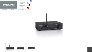 TASCAM - RX-BT10 Compact Stereo Bluetooth Receiver