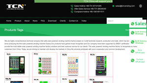 TCN Vend - Solar Powered Vending Machines