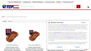 TCP Global - Acrylic Urethane Paint Firemist Copper