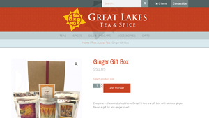 Tea & Spice - Ginger Gift Box