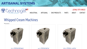 Technogel - Whipped Cream Machines