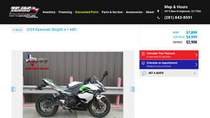 Tejas Motorsports - New Sport Motorcycle