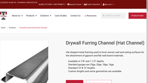 Telling Industries - Drywall Furring Channel