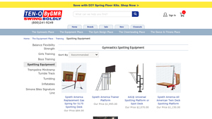 Spieth America - Replacement Gas Spring & Spotting Platforms
