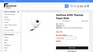VeriFone - X990 Thermal Paper Rolls