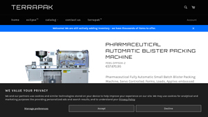 Terrapak - Pharmaceutical Automatic Blister Packing Machine