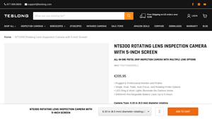 Teslong - NTS300 Rotating Lens Inspection Camera