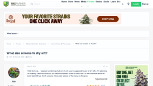 THC Farmer - Dry Sift Screen Kits