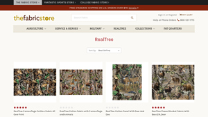 RealTree - Camouflage Cotton Fabric