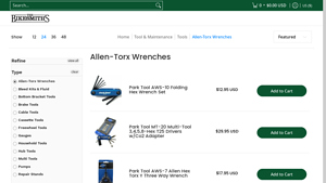 Park Tool - AWS-10 Folding Hex Wrench Set