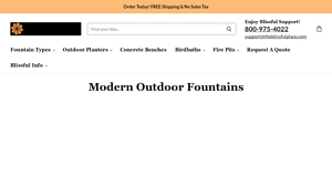 The Blissful Place - Modern Outdoor Fountains