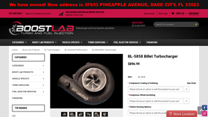 Boost Lab - BL-5858 Billet T04E Turbocharger