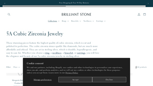 The Brilliant Stone - 5A Cubic Zirconia Jewelry Collection