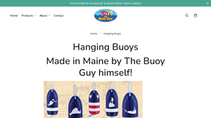 The Buoy Guy - Personalized Hanging Buoys
