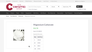 The Ceramic Shop - Magnesium Carbonate