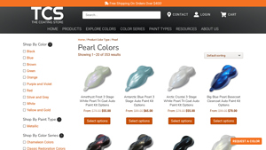 The Coating Store - Pearl Automotive Paint Kits
