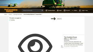 The Combine Forum - Tri Axle vs. Super B