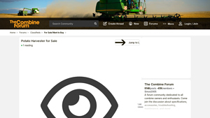The Combine Forum - Potato Harvester