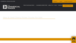 Cherry Picker Trucks - Aerial Work Solutions