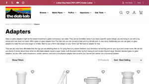 The Dab Lab - Glass on Glass Adapters