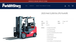 Heli - 5,000 lb LPG Forklift