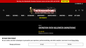 The Horrordome - Cremation Oven Animatronic
