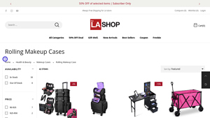 TheLAshop - Rolling Makeup Case