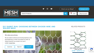 The Mesh Company - Chicken Wire & Welded Mesh