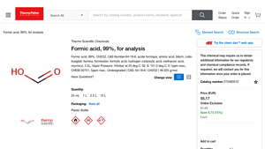 Thermo Fisher - Formic Acid, 99%