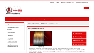 ThermoShield - Molybdenum Wire