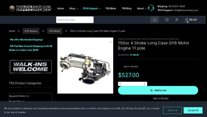 The Ruck Shop - 150cc 4-Stroke GY6 Gas Engine