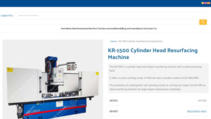 INDUSTRIAS KRAS - KR-1500 Cylinder Head Resurfacing Machine