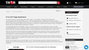 Thor Broadcast - Key Products