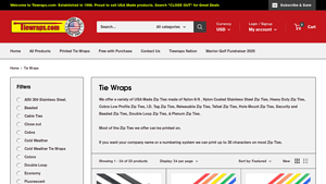 Tie Wraps - Premium Zip Ties