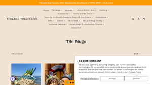 TikiLand Trading - Tiki Mugs Collection