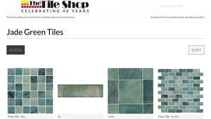 Swell - Green Glass Mosaic Tile