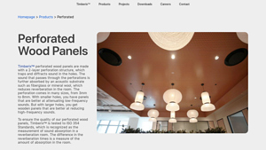 Timberix - Perforated Wood Panels