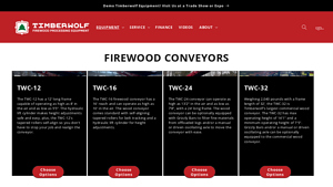 Timberwolf - Firewood Conveyors