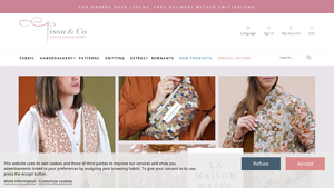 Tissu & Co - Online Fabrics & Patterns