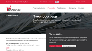 TiszaTextil - Two-Loop Bulk Bags