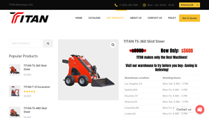 TITAN - TS-360 Skid Steer
