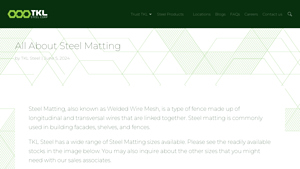 TKL Steel - Welded Wire Mesh