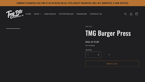 TMGPits - In Stock Free Delivery