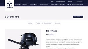 Tohatsu - MFS2.5C Portable Outboard