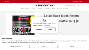 Lotte - Black Black Pellets One-Push Bottle
