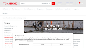 Tomahawk Power - Concrete Screeds